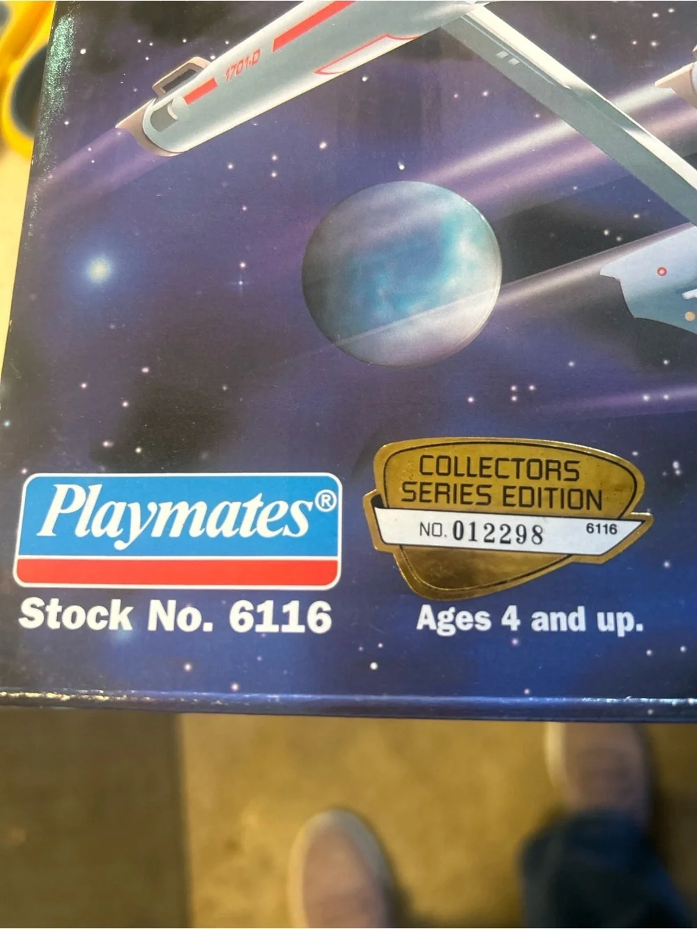 Classic Star Trek U.S.S. Enterprise NCC-1701 Electronic Ship